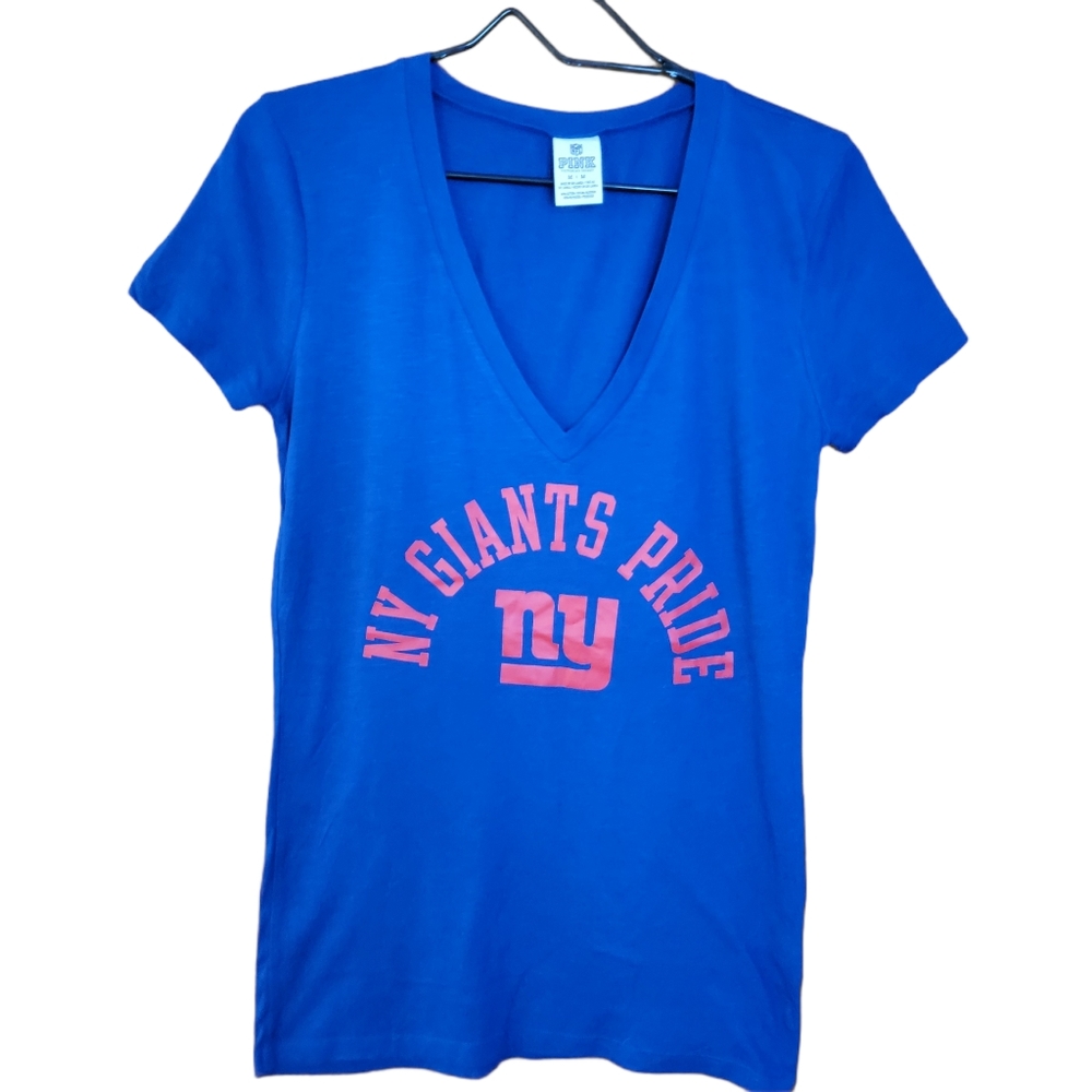 Clearance! PINK Victoria's Secret NY Giants Vneck Tshirt